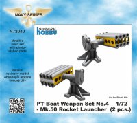 PT Boat Weapon Set No.4 - Mk.50 Rocket Launcher (2 pcs.)