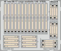 Mi-17 cargo seatbelts STEEL 1/48