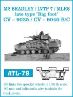 Tracks for M2 Bradley/LVTP 7/MLRS late Big foot