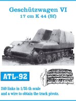 Tracks for Geschützwagen VI 17cm K44 (Sf)