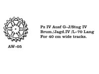 Tracks for Pz IV (G-J) / Stug IV Jagdpanzer IV / Brummb...