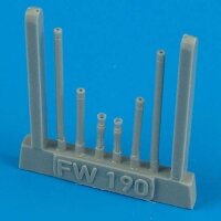 Fw 190A-8 gun barrels für Tamiya Bausatz