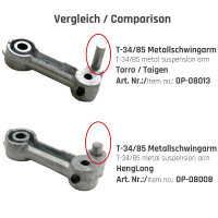 T-34/85 metal suspension arms HengLong