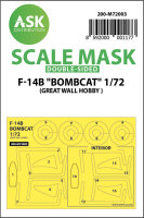 F-14B Bombcat double-sided painting mask for Great Wall...