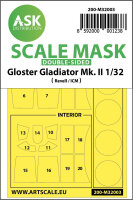 Gloster Gladiator Mk.II double-sided painting mask for...