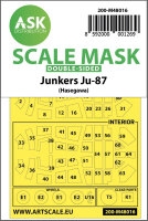 Junkers Ju 87D-3 double-sided painting mask for Hasegawa...