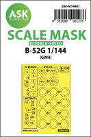 B-52G double-sided painting mask for Great Wall Hobby