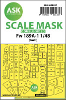 Focke Wulf Fw 189 double-sided painting mask for Great...