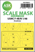 USMC F-4B/N double-sided painting mask for Academy