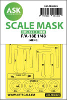 F/A-18E double-sided painting mask for MENG