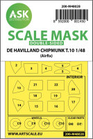 De Havilland Chipmunk T.10 double-sided painting mask for...