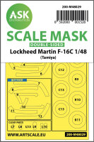 F-16C double-sided painting mask for Tamiya