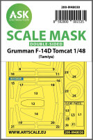F-14D double-sided painting mask for Tamiya