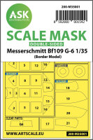 Messerschmitt Bf 109G-6 double-sided painting mask for...