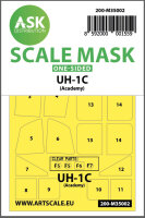 UH-1C one-sided painting mask for Academy