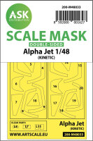 Alpha Jet double-sided painting mask for Kinetic