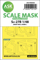 SU-27 Flanker B double-sided painting mask for Great Wall...