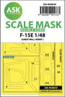 F-15E double-sided painting mask for Great Wall Hobby