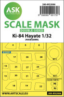 Nakajima Ki-84 Hayate double-sided express mask for Hasegawa