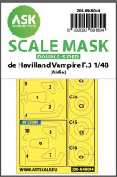 De Havilland Vampire F.3 double-sided painting mask for...