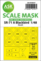 SR-71 A Blackbird one-sided mask for Revell