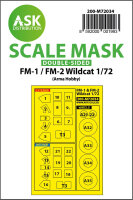FM-1 / FM-2 Wildcat double-sided painting mask for Arma...