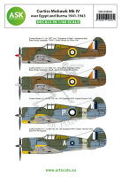 Curtiss Mohawk IV over Egypt and Burma 1941-1943
