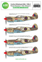 Curtiss Kittyhawk Mk.I / Mk.II Desert Harassers 1942-1944...