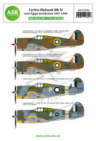 Curtiss Mohawk IV over Egypt and Burma 1941-1943