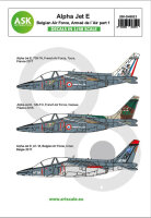 Alpha Jet E  Belgian AF and Armeé de l´Air