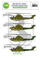 Bell AH-1G Cobra 11th Aviation Helicopter Cavalry
