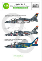 Alpha Jet E Belgian Air Force and Armeé de...
