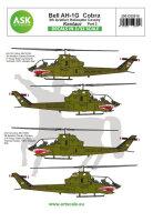 Bell AH-1G Cobra Kentaur 3th Aviation helicopter cavalry...