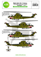 Bell AH-1G Cobra Kentaur 3th Aviation helicopter cavalry...