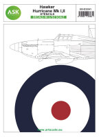 Hawker Hurricane Mk.I, Mk.II - stencils