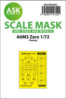 A6M3 Zero one-sided painting mask for Tamiya