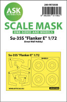 Su-35S Flanker E one-sided painting mask for Great Wall...