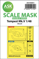 Tempest Mk.V double-sided express mask for Eduard