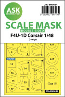 F4U-1D Corsair double-sided express mask for Tamiya