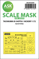 Tachikawa Ki-54OTSU / Hickory one-sided painting mask for...