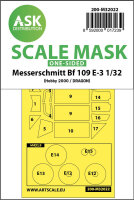 Messerschmitt Bf 109E-3 one-sided express masks