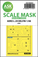 AERO L-29 DELFIN double-sided express mask for AMK