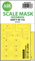 USAF F-4E Phantom Viet-Nam war double-sided mask for Academy