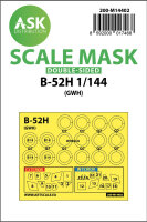 B-52H double-sided painting mask for Great Wall Hobby