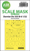 Dornier Do 335B-6 one-sided mask for HK Models