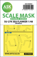 Su-27K Sea Flanker double-sided express mask for Minibase