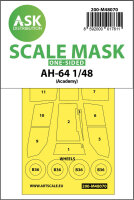 AH-64 one-sided mask for Academy
