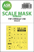 F4F-3 Wildcat  one-sided express mask for Eduard