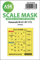 Kawasaki Ki-61-ID double-sided painting express mask for...