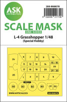L-4 Grasshopper one-sided self-adhesive mask for Special...